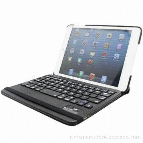 Leather keyboard for iPad mini, with Bluetooth